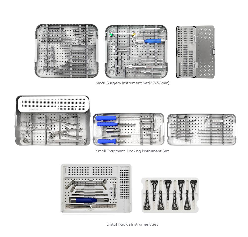Orthopedic Surgical Instrument Set for Distal Radius