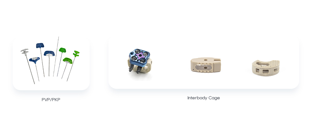 Related Spine Surgery Products: PVP/PKP, Interbody Cage