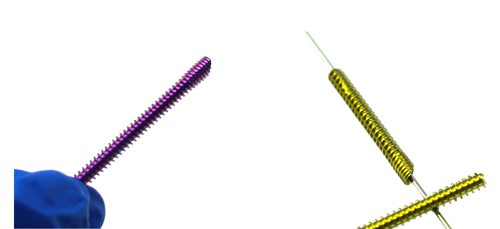High Precision CNC Machined Titanium Headless Compression Screws