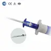 Adjustable depth-limiting cannula with scale markings