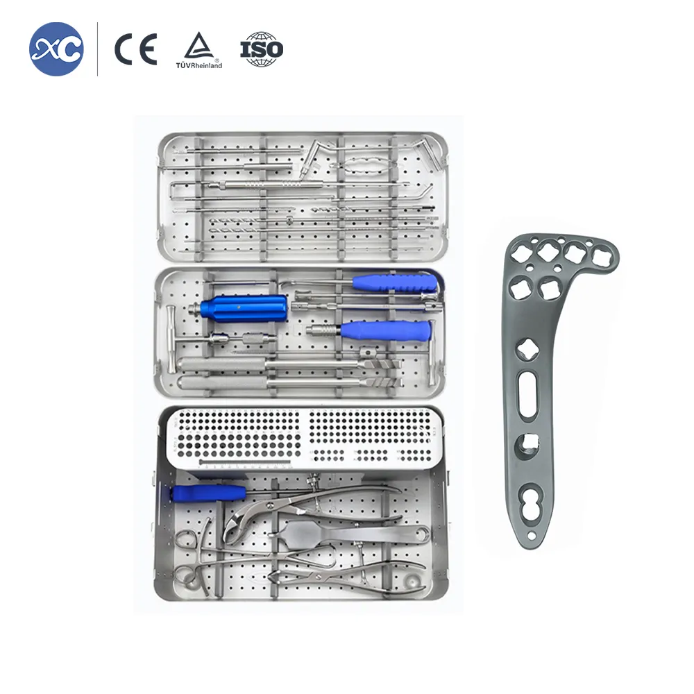 Multi-axial Lateral Tibial Plateau Locking Plate