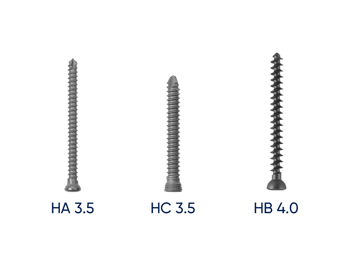 Proximal humerus plate screw platforms