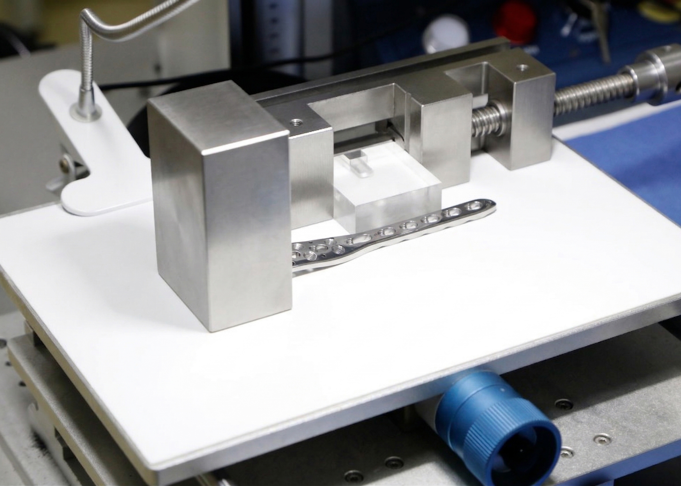 Blueprint to titanium implant