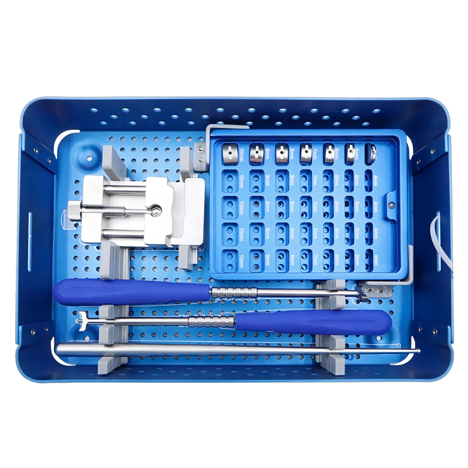 PEEK cervical cage instrument set