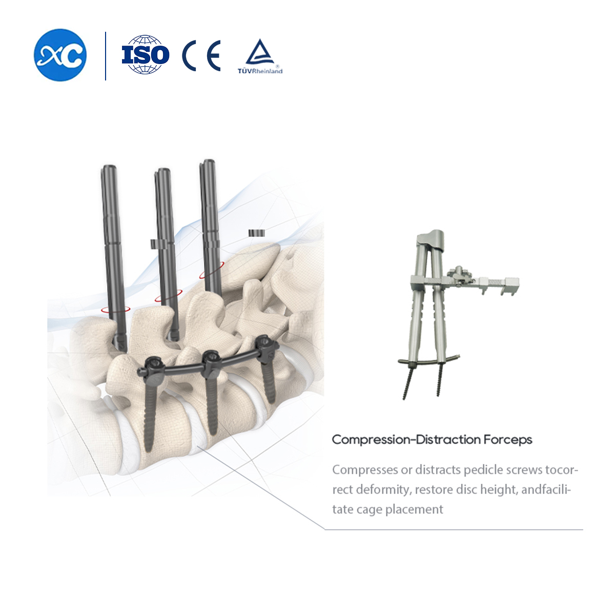 5.5 MIS Spinal System II | Pedicle Screw | XC Medico