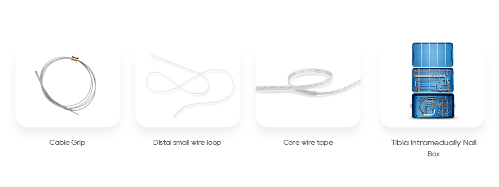 Related Trauma Products: Cable Grip, Wire Loops, Core Wire Tape, Instrument Boxes