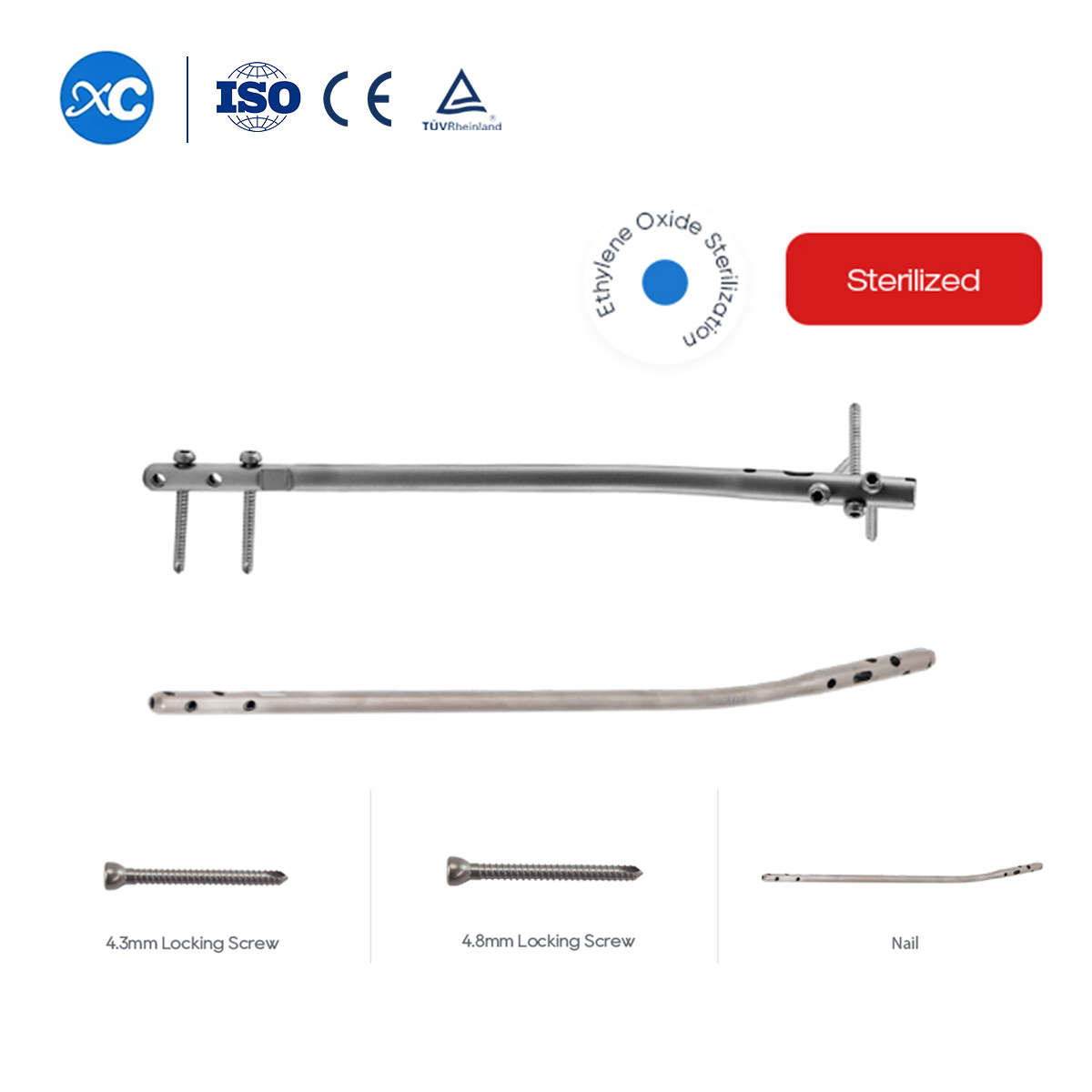 New Tibial Intramedullary Nail Instrument Set | XC Medico