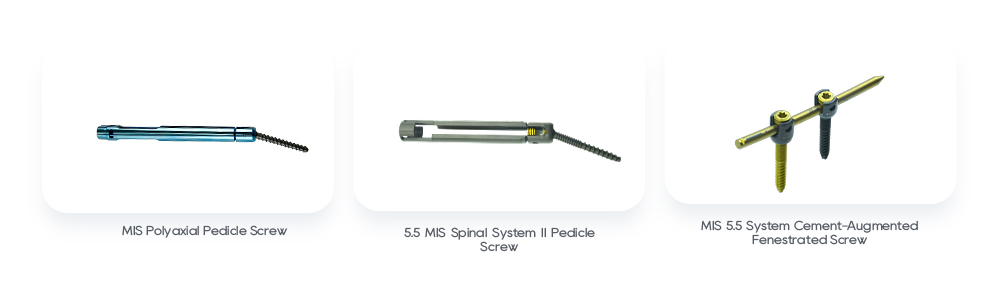 Related Products: MIS Polyaxial Pedicle Screw, Cement-Augmented Fenestrated Screw