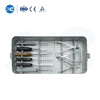 Osteotomes, chisels and spreaders in lower knee instrument tray