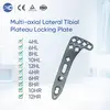 Multi-axial Lateral Tibial Plateau Locking Plate