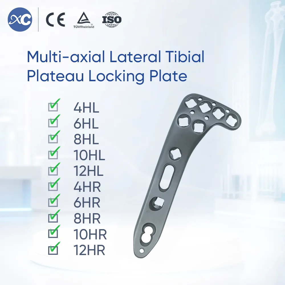 Multi-axial Lateral Tibial Plateau Locking Plate