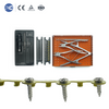 Hybrid intermaxillary titanium plate with locking screws