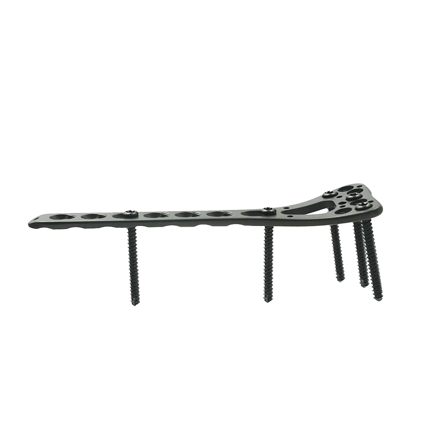 Distal radius locking plate 7H on head side view for size reference