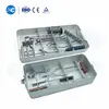 Stainless steel bone retractors for total hip replacement exposure