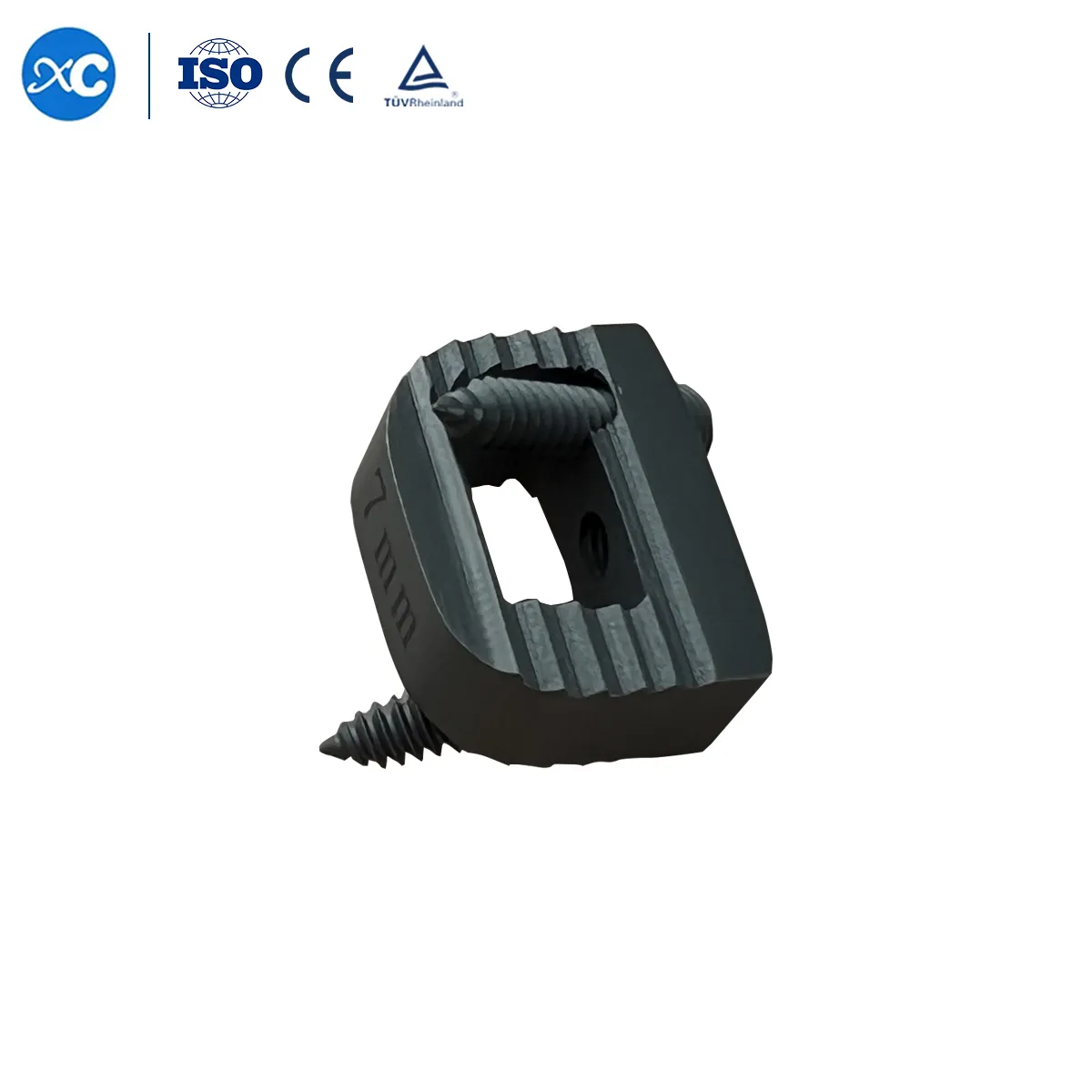 Cervical Titanium Cage-IV with Integrated Fixation | XC Medico-5