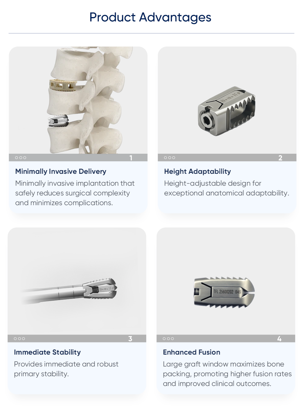 Expandable PVE Cage | MIS-TLIF & UBE Lumbar Fusion Implant