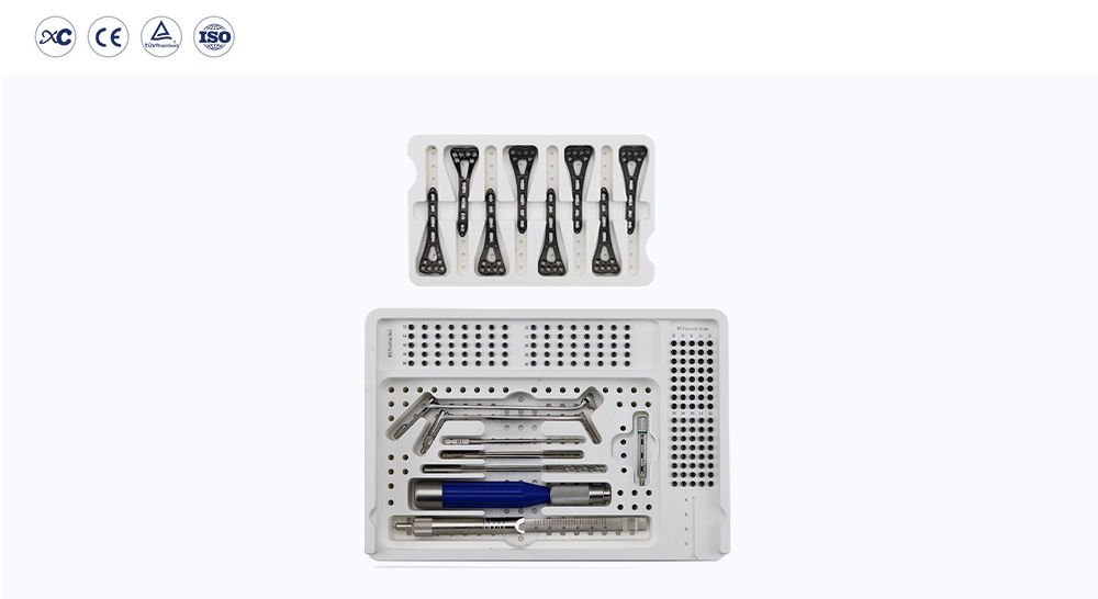 Seata ionnstramaid radius distal sterilized airson lannsaireachd orthop&eacute;dic