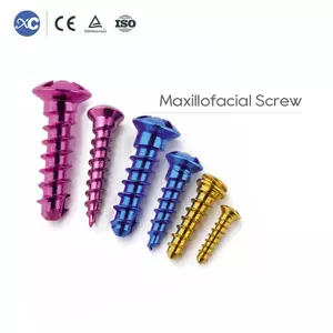Producător de șuruburi maxilo-faciale Șuruburi de fixare din titan pentru traumatisme faciale - 1