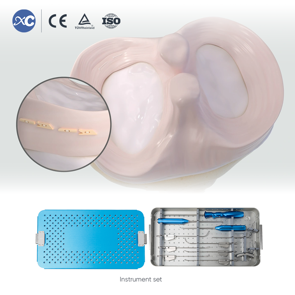 Meniscal Suture Device Handheld (15&deg;) | Minimally Invasive Arthroscopic Meniscus Repair System