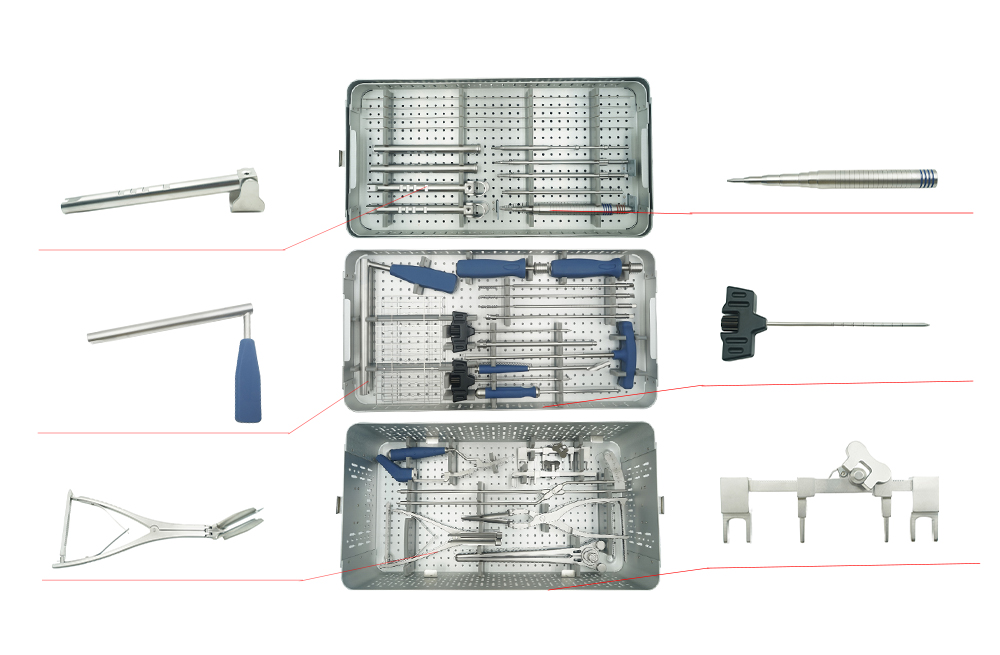 Spinal Instrument Set Breakdown: Awl, Expansion Sleeve, Reduction Instruments