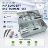 Ergonomic forceps and rongeur for hip arthroplasty