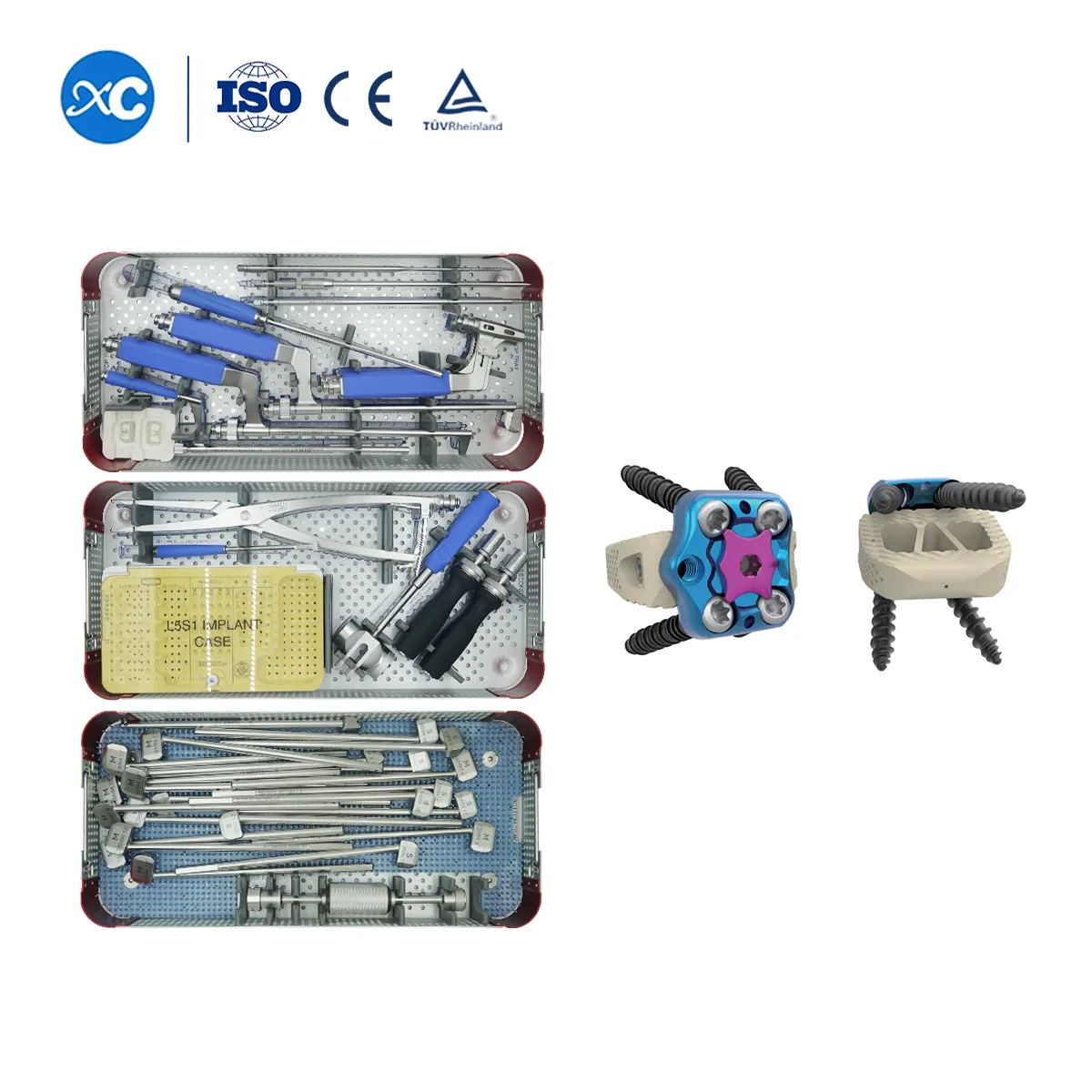 Anterior Lumbar Fusion Instrument Set for ALIF | XC Medico - 6
