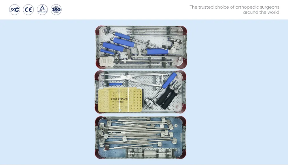 Full Anterior Fusion Fixation System Instrument Set