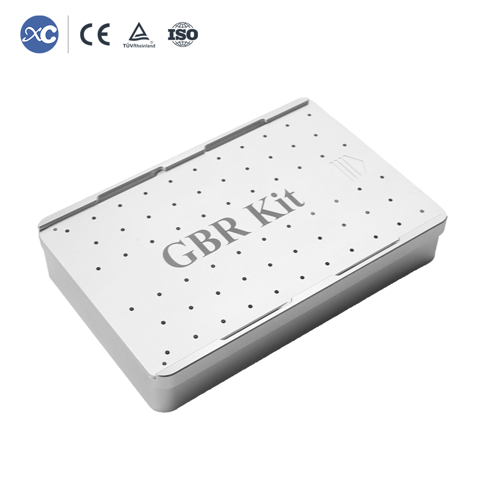 Closed GBR kit aluminum sterilization case