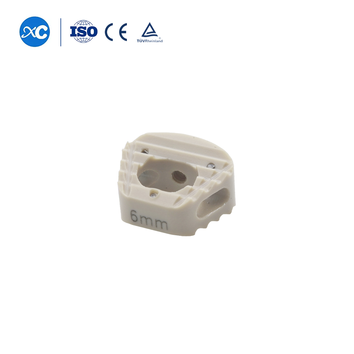 Cervical PEEK Cage ii for ACDF Interbody Fusion | XC Medico