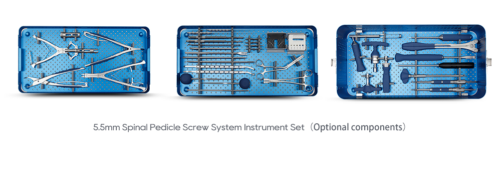 5.5mm Spinal Pedicle Screw System Instrument Set (Optional Components)