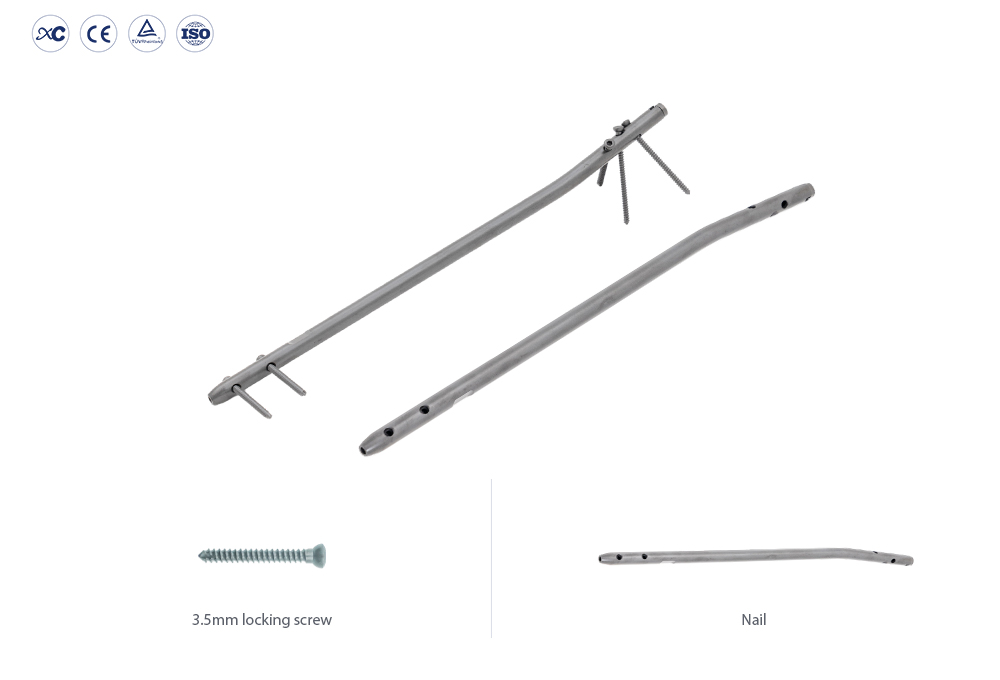 Humeral Intramedullary Nail with 3.5mm Locking Screws