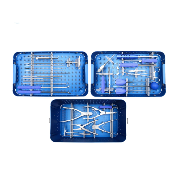 Posterior cervical fixation system instrument set