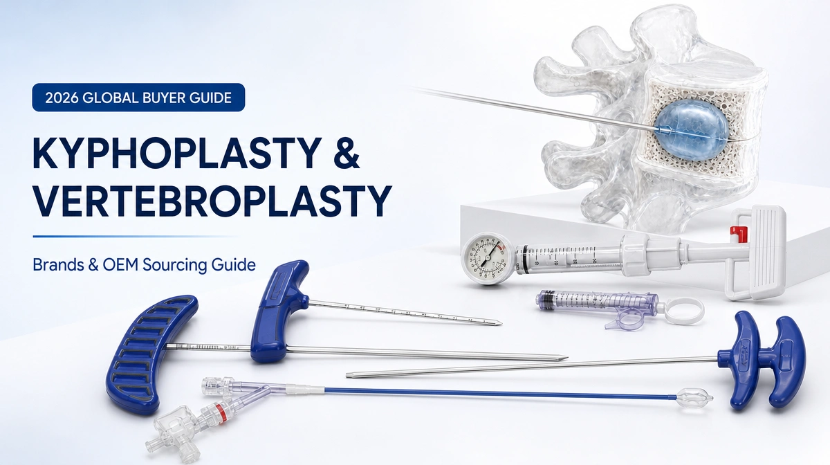 8 najboljših blagovnih znamk in proizvajalcev sistemov za kifoplastiko in vertebroplastiko leta 2026