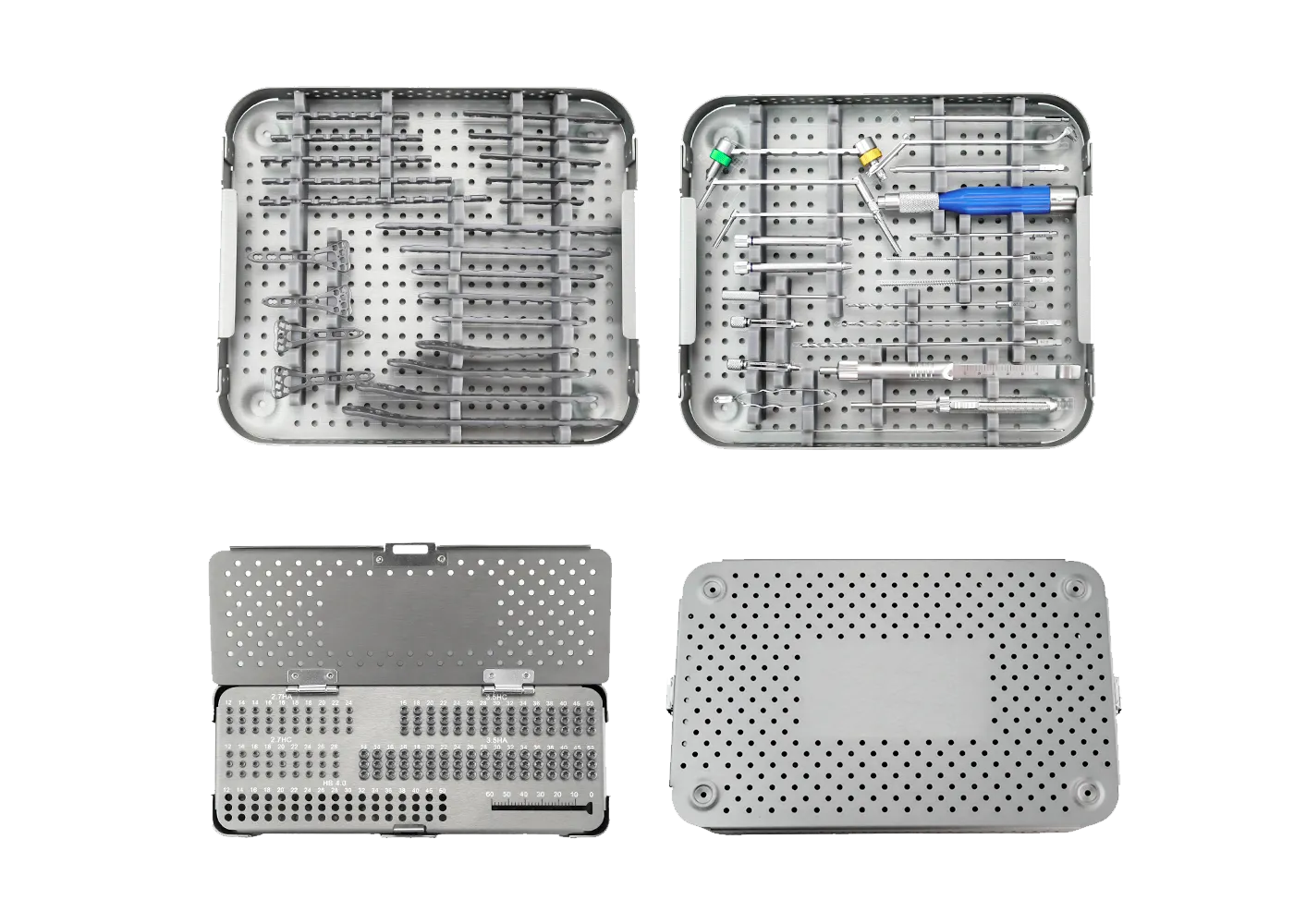 Small Surgery Instrument Set 2.7 and 3.5 mm complete case