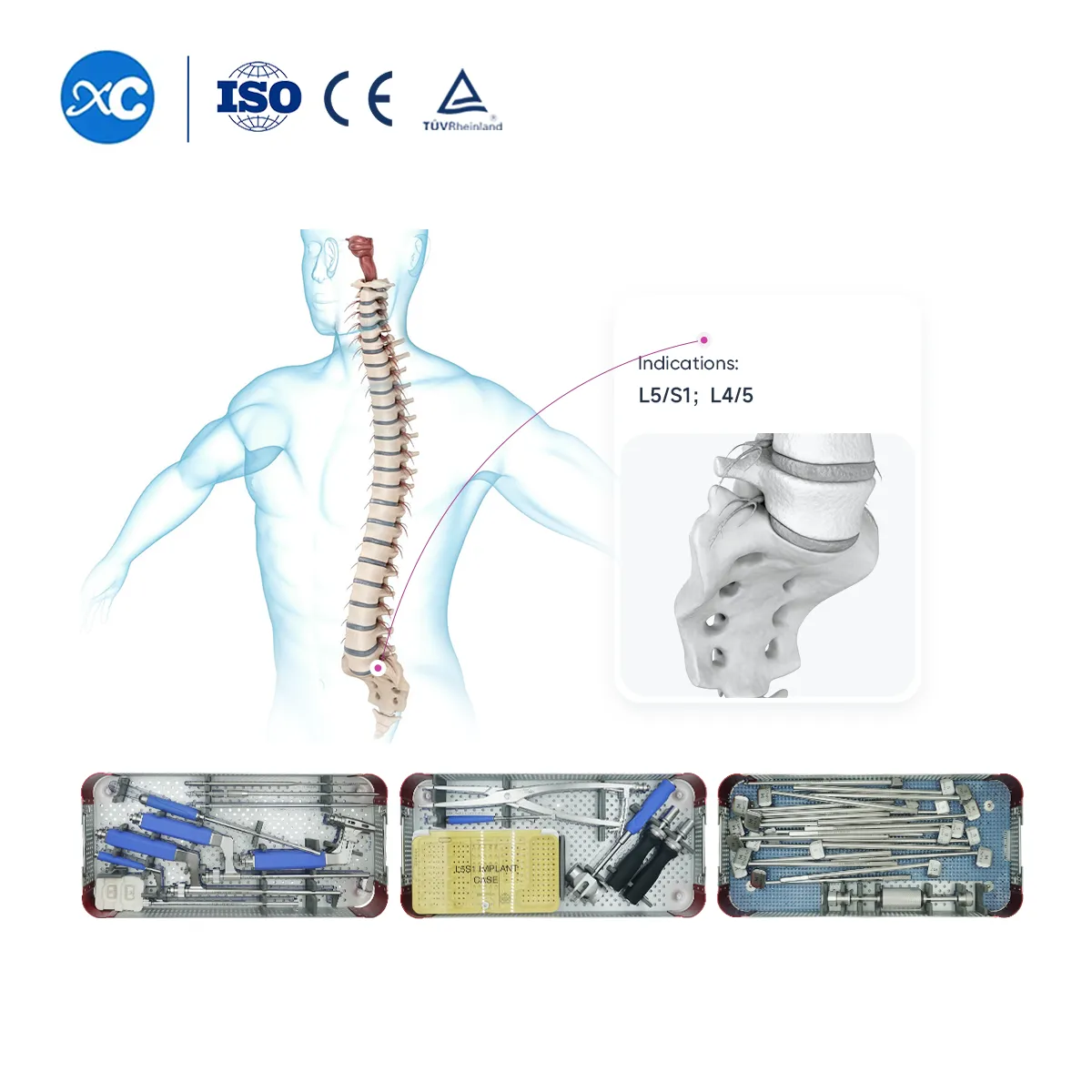 Anterior Lumbar Fusion Instrument Set for ALIF | XC Medico - 5