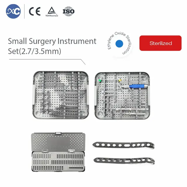Lite kirurgisk instrumentsett 2,7/3,5 mm for ulnar styloid l&aring;seplate