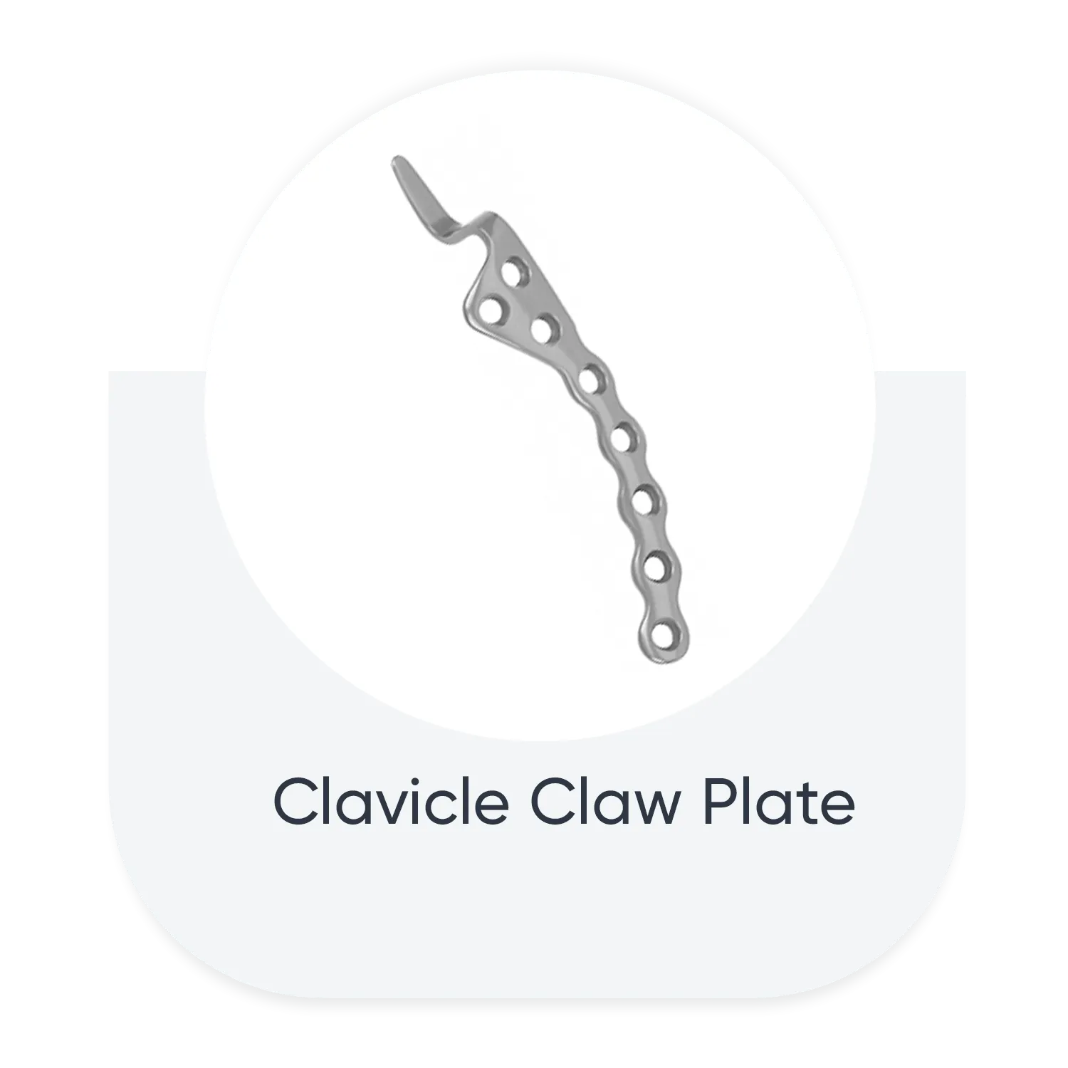 Clavicle claw plate