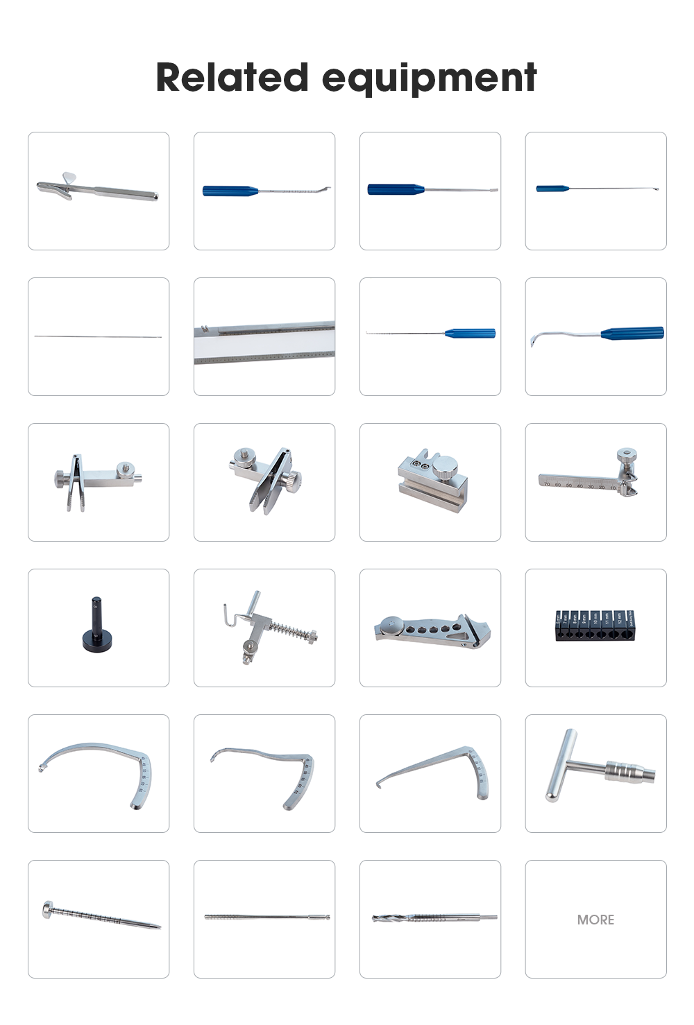 ACL / PCL Reconstruction Instrument Set -II - XC Medico