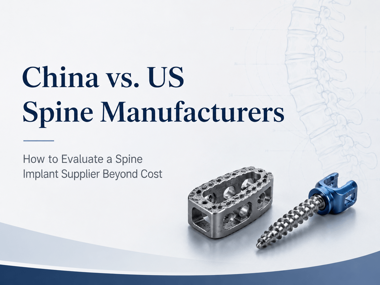China vs. US Spine Manufacturers How to Evaluate a Spine Implant Supplier Beyond Cost.png