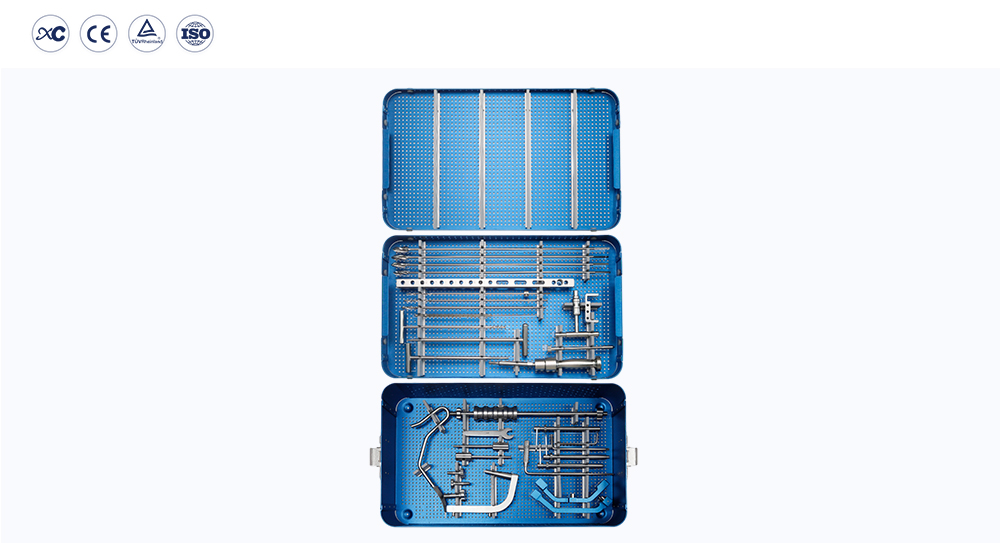 Tibial Intramedullary Nail Surgical Instrument Set Trays