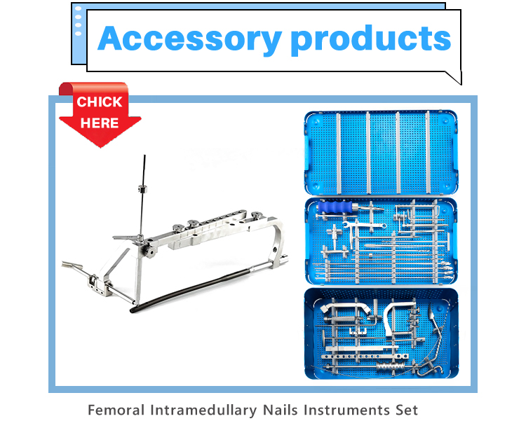 Femoral Intramedullary Nails Instruments Set and Targeting Guide