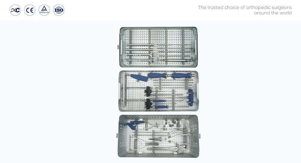 5.5 MIS Spinal System II Instrument Set Sterilization Trays