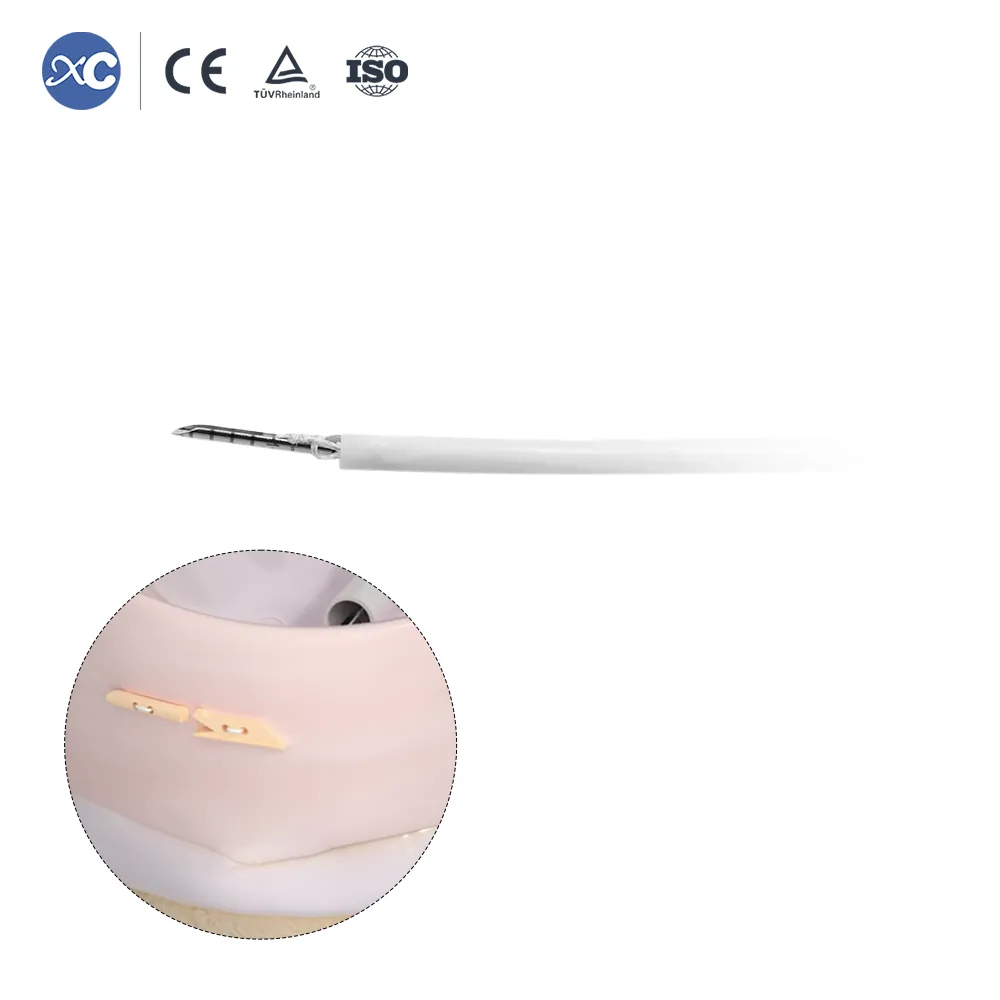 PEEK fixation rods with high molecular weight polyethylene suture