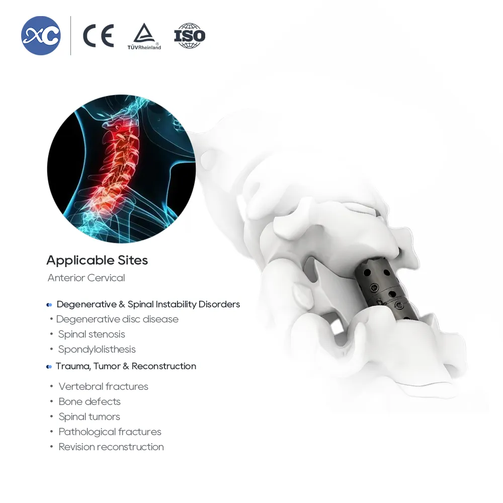 Expandable Titanium Cage Instrument Set | Spine Reconstruction Tools - 6