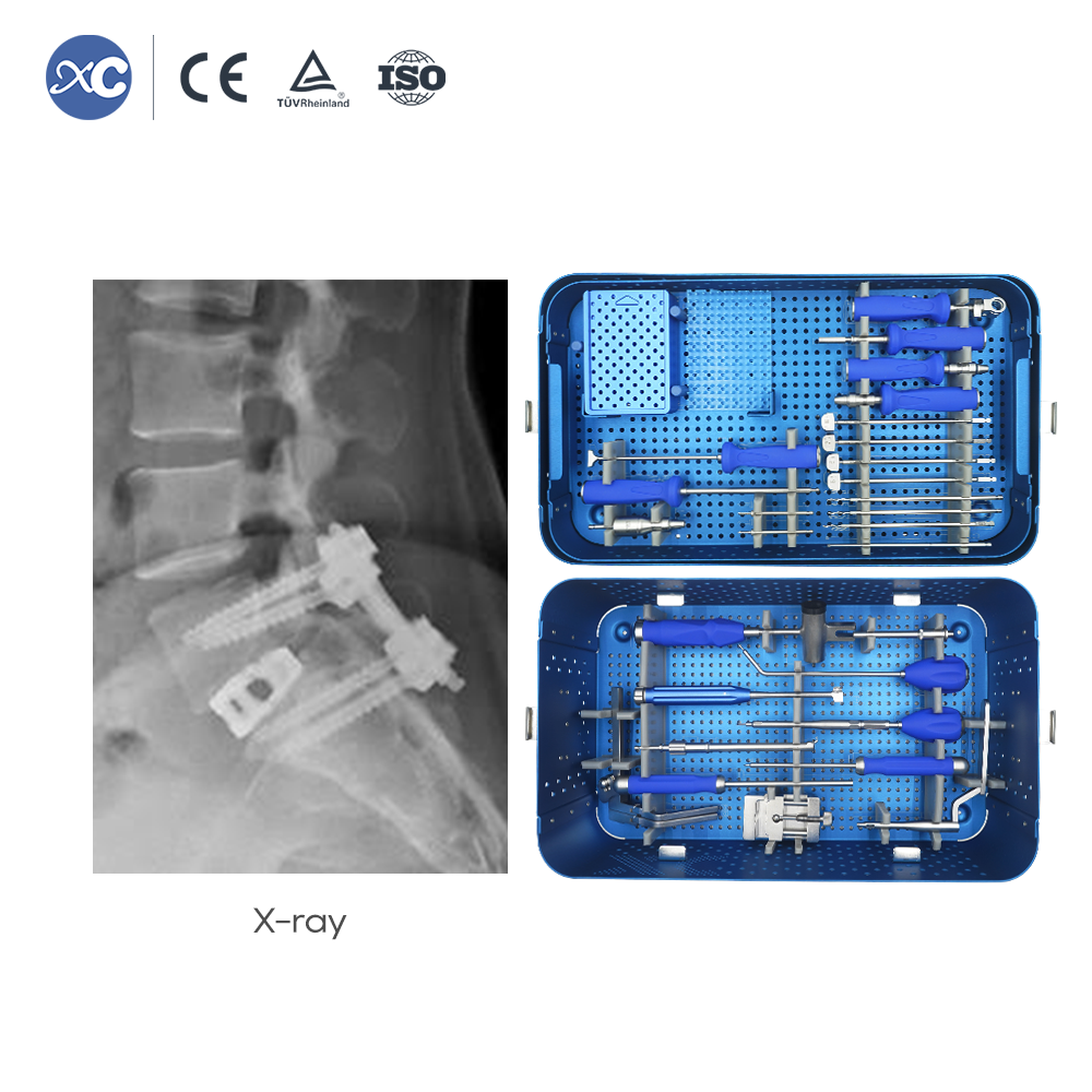 Angled awl and drill guider for zero profile cervical cage locking screws