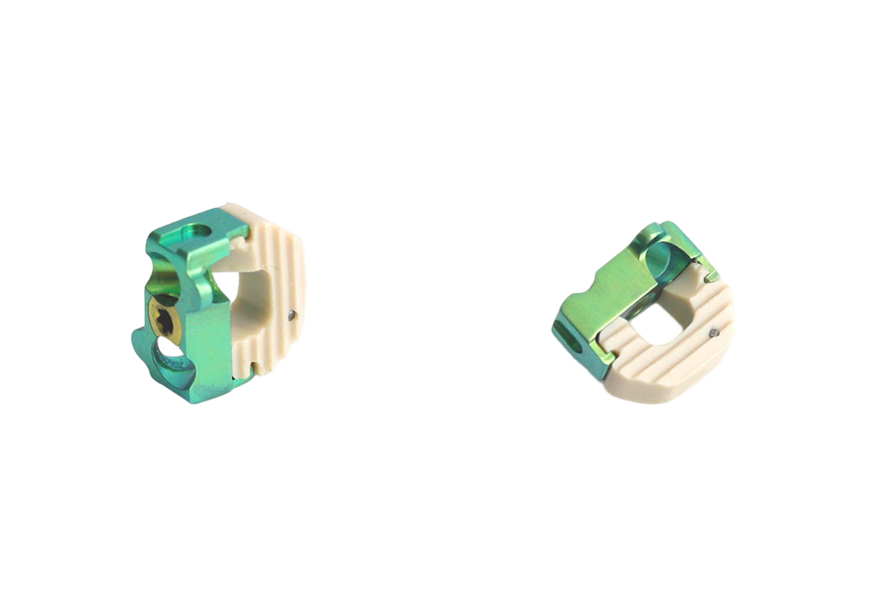 Medical-grade PEEK and TC4 titanium alloy zero profile cervical cage materials