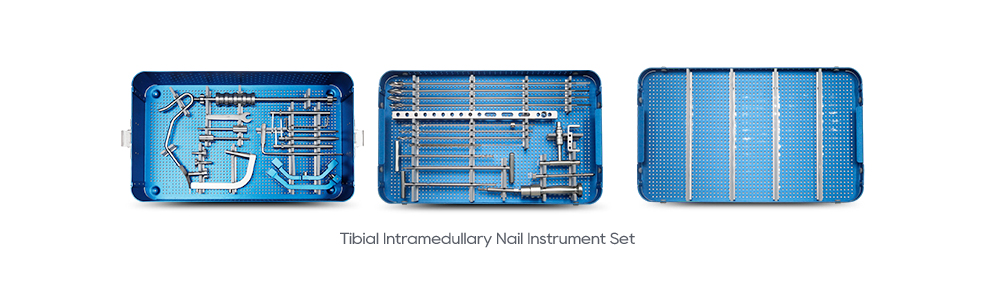 Comprehensive Tibial Intramedullary Nail Surgical Instrument Trays